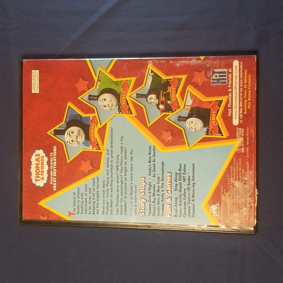 Thomas the Tank Engine Thomas and Friends Track Stars on DVD Video - Picture 3 of 3